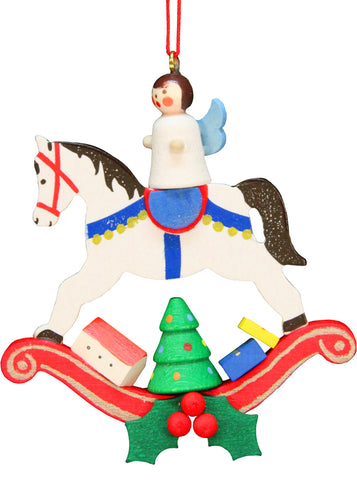 Angel on a Rocking Horse - 3"