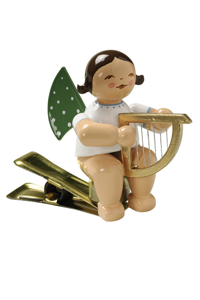 Clip-on Angel with a Harp