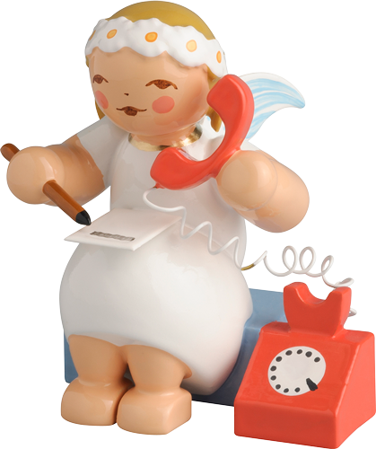 Marguerite Angel with Telephone