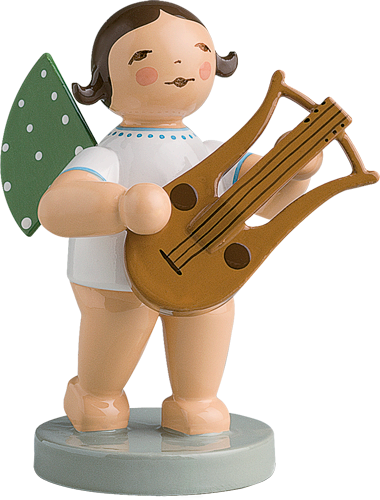 Angel Orchestra Musician with Lyre