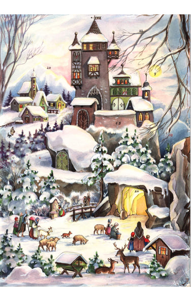 Forest Animals / Castle / Nativity - Advent Calendar