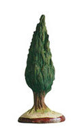 Cypress Tree - Cyprès sur soucle - Size Puce (Flea) / Chip