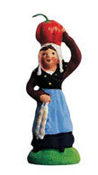 Woman with a Pumpkin - Femme à la courge - Size Puce (Flea) / Chip
